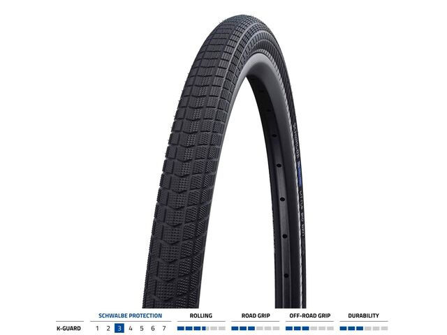 SCHWALBE Big Ben K-Guard 27.5 x 2.00 Blk click to zoom image