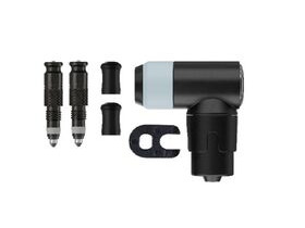 SCHWALBE Clik Valve Presta Valve to Click Valve Conversion kit with Pump Head