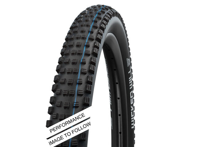 SCHWALBE Wicked Will Addix TwinSkin TLR Performance Tyre in Black (Folding) 29 x 2.40" click to zoom image