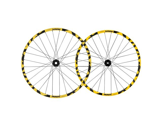 MAVIC Deemax DH Yellow Mullet 6 Bolt HG Pair click to zoom image