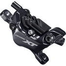 SHIMANO BR-M8120/BL-M8100 XT 4 pot bled brake lever/post mount calliper, front right 