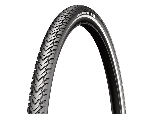 MICHELIN Protek Cross Tyre 700 x 47c Black / Reflective (47-622) click to zoom image