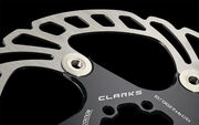 CLARKS CYCLE SYSTEMS CRS C2 CNC 2-Piston Hydraulic Disc Brake including rotors. click to zoom image