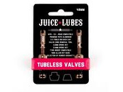 JUICE LUBES Tubeless Valves 48mm in Copper 