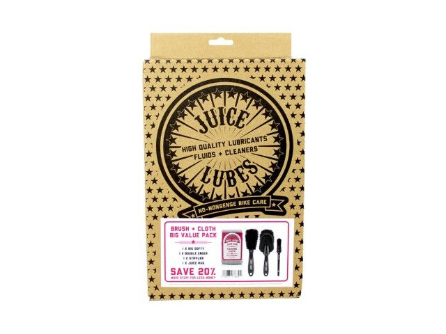 JUICE LUBES Brush and Cloth Kit click to zoom image