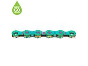 KMC X12 Aurora Green Waxed 126L 
