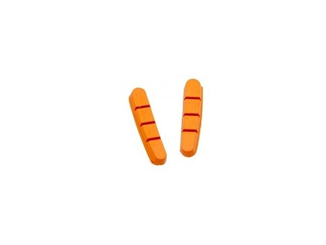 HALT Gooey Replacement Road bike brake pad inserts Orange pack 4 click to zoom image