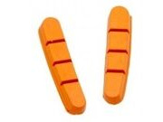 HALT Gooey Replacement Road bike brake pad inserts Orange pack 4 