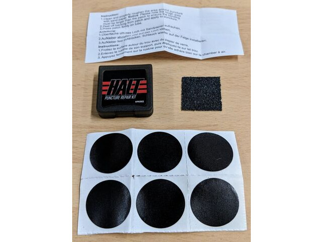 HALT Pre Glued Puncture Repair kit click to zoom image