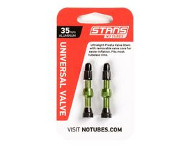 STANS NO TUBES MTB Tubeless Valves Green 35mm