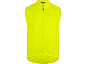 MADISON Flux Men's Ultra Packable Waterproof Gilet, yellow