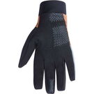 MADISON Flux Waterproof Trail Gloves, rust orange perforated bolts click to zoom image