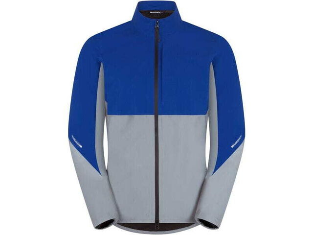 MADISON Stellar Ultra Reflective Men's Waterproof Jacket, reflective / ultramarine blue click to zoom image