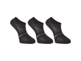 MADISON Freewheel coolmax low sock triple pack, black