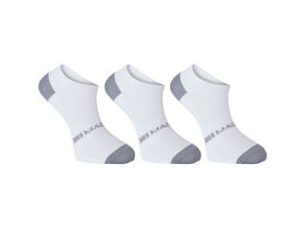 MADISON Freewheel coolmax low sock triple pack, white