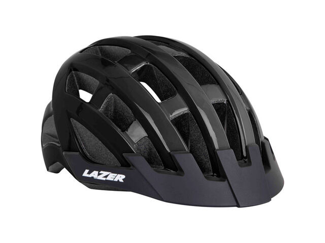 LAZER HELMETS Compact black uni-size adult helmet click to zoom image