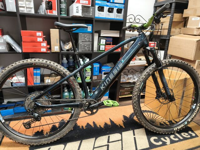 KINESIS UK Rise Fazua Equipped Mens Hardtail Ebike click to zoom image