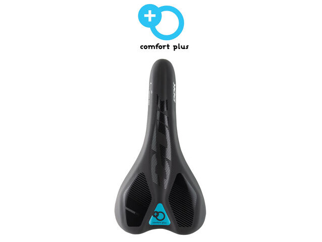 DDK SADDLES 073MF - Comfort Plus Unisex MTB Saddle in Black click to zoom image