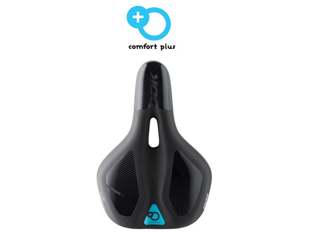 DDK SADDLES 3053MF Comfort Plus Unisex City Saddle in Black click to zoom image