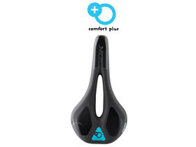 DDK SADDLES 3736MF Comfort Plus Unisex MTB Saddle in Black