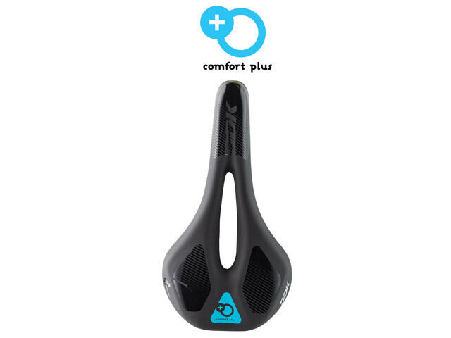 DDK SADDLES 3736MF Comfort Plus Unisex MTB Saddle in Black click to zoom image