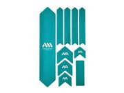 ALL MOUNTAIN STYLE (AMS) Frame Guard Kit XL Blue Turquoise click to zoom image