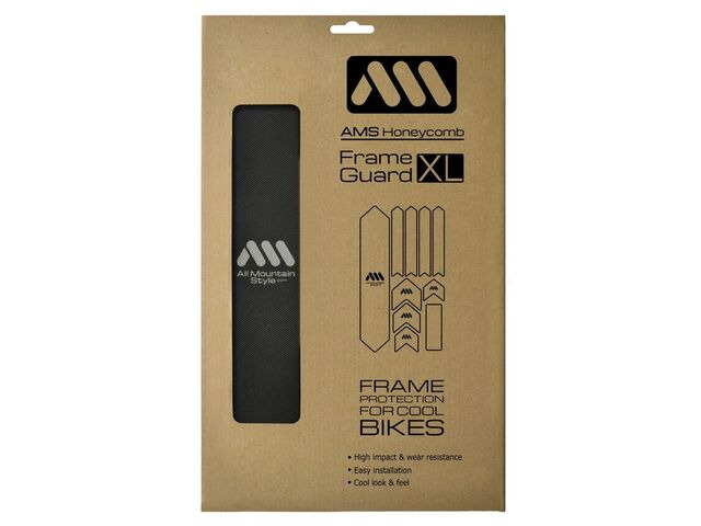 ALL MOUNTAIN STYLE (AMS) XL Frame Guard Frame Protection Kit Black click to zoom image