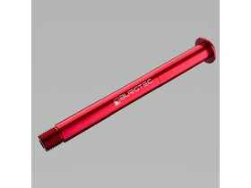 BURGTEC Fox Boost Fork Axle 110mm x 15mm Race Red