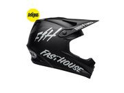 BELL CYCLE HELMETS Full-9 Fusion Mips MTB Full Face Helmet 2019: Fasthouse Matte Black/White 