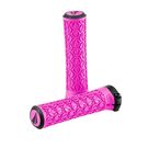 SDG COMPONENTS Slater JR Lock-On Grips Neon Pink 