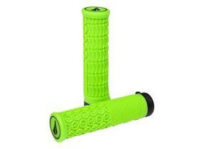 SDG COMPONENTS Thrice Lock-On Grip Neon Green