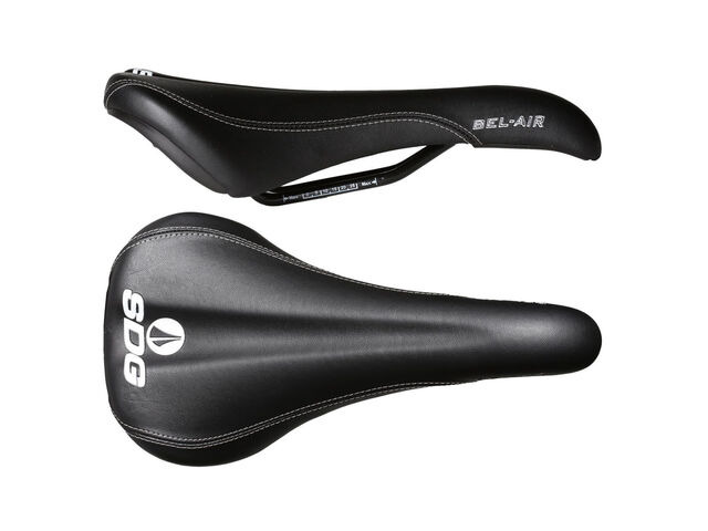 SDG COMPONENTS Bel Air Steel Rail Saddle Black click to zoom image