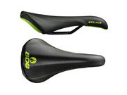 SDG COMPONENTS Bel Air Steel Rail Saddle Black/Green 