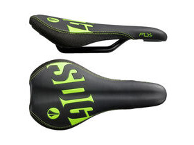 SDG COMPONENTS Fly Junior Steel Rail Saddle Black/Green