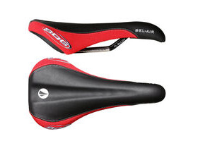 SDG COMPONENTS Bel Air Ti-Alloy Rail Saddle Black/Red