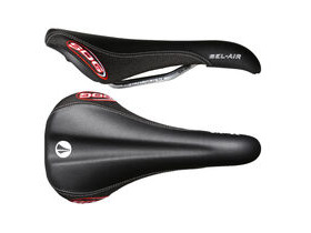 SDG COMPONENTS Bel Air Cro-Mo Rail Saddle Black