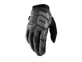 100% Brisker Cold Weather Glove Heather Grey