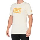 100% Essential T-Shirt Chalk / Orange 