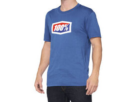 100% Official T-Shirt Blue