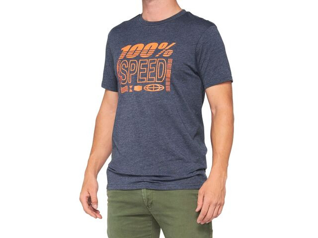 100% Trademark T-Shirt Navy Heather click to zoom image