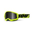 100% Strata 2 Sand Goggle Yellow / Smoke Lens 