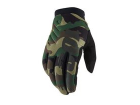 100% Brisker Cold Weather Glove Camo / Black