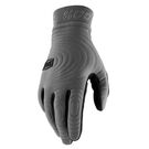 100% Brisker Xtreme Gloves Charcoal 