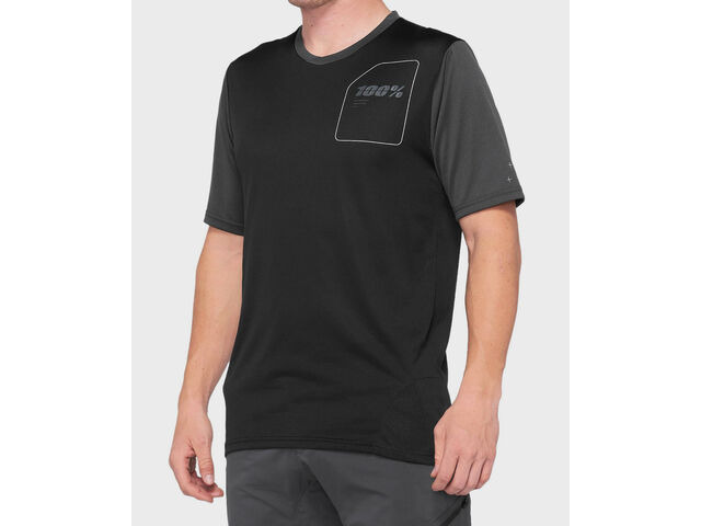 100% Ridecamp Jersey 2022 Charcoal / Black click to zoom image