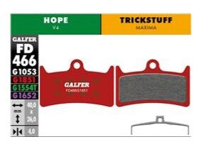 GALFER Hope Tech 3 - Tech 4 - V4 Advanced - Metal - Sintered Brake Pad (Red) FD466G1851