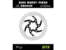 GALFER 160mm x 1.8mm Disc Rotor 6 Bolt ( DB002W )