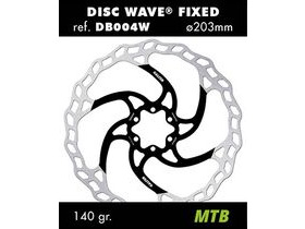 GALFER 203mm x 1.8mm Disc Rotor 6 Bolt  ( DB004W )