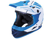 KALI PROTECTIVES Zoka Full Face Helmet in Blue & Navy 