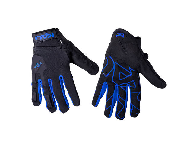 KALI PROTECTIVES Venture Glove Logo Blk/Blu click to zoom image