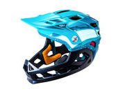 KALI PROTECTIVES Maya Full Face Child Race Gls Teal 